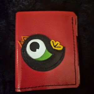 Pinzat Red and Orange Card Holder